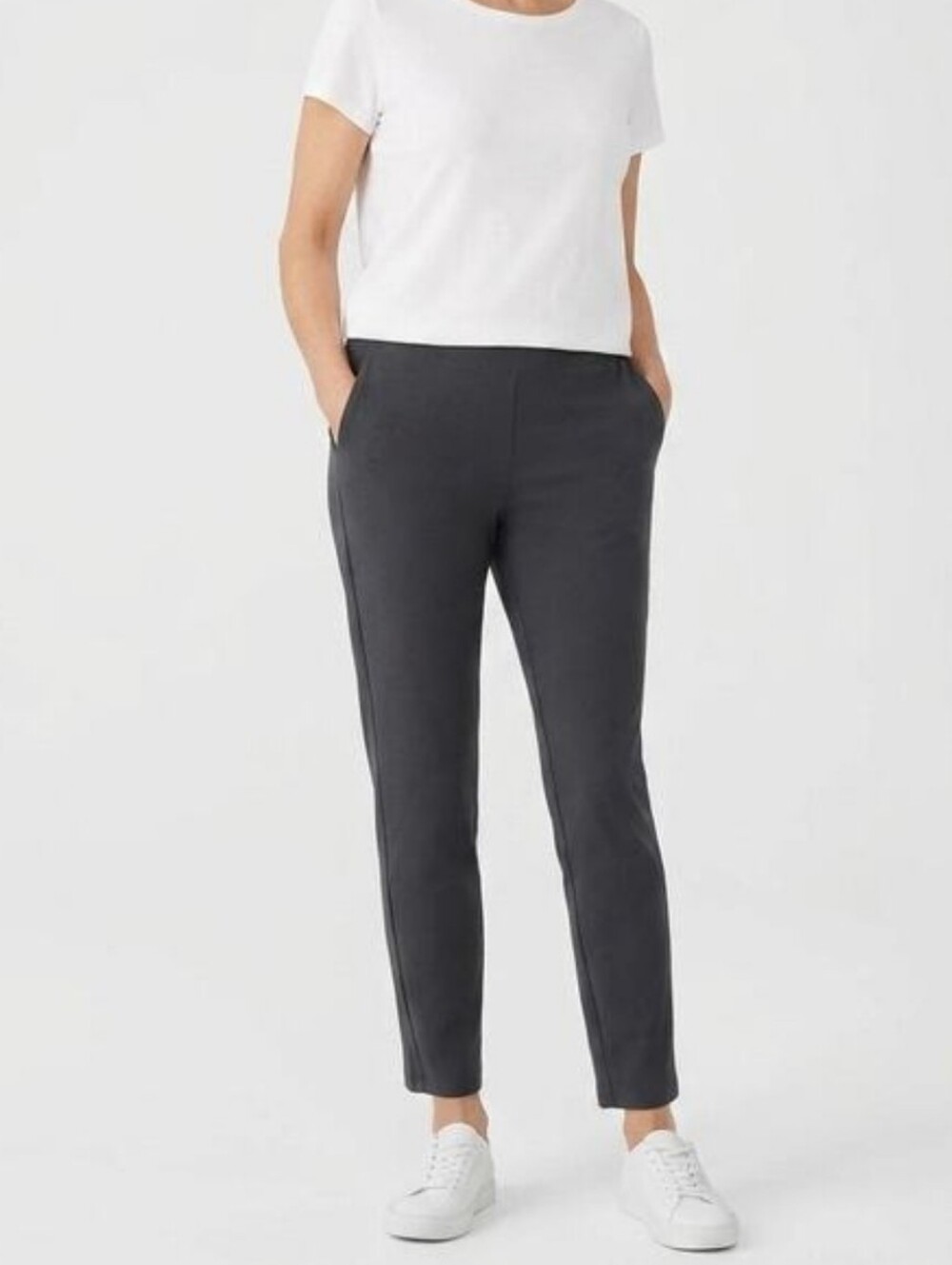 Eileen Fisher Pull On Ankle Pants